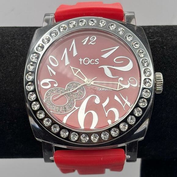 Red Tocs Men's Watch - Picture 1 of 5